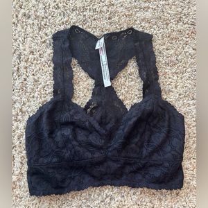 Free People Intimately black bralette size XS